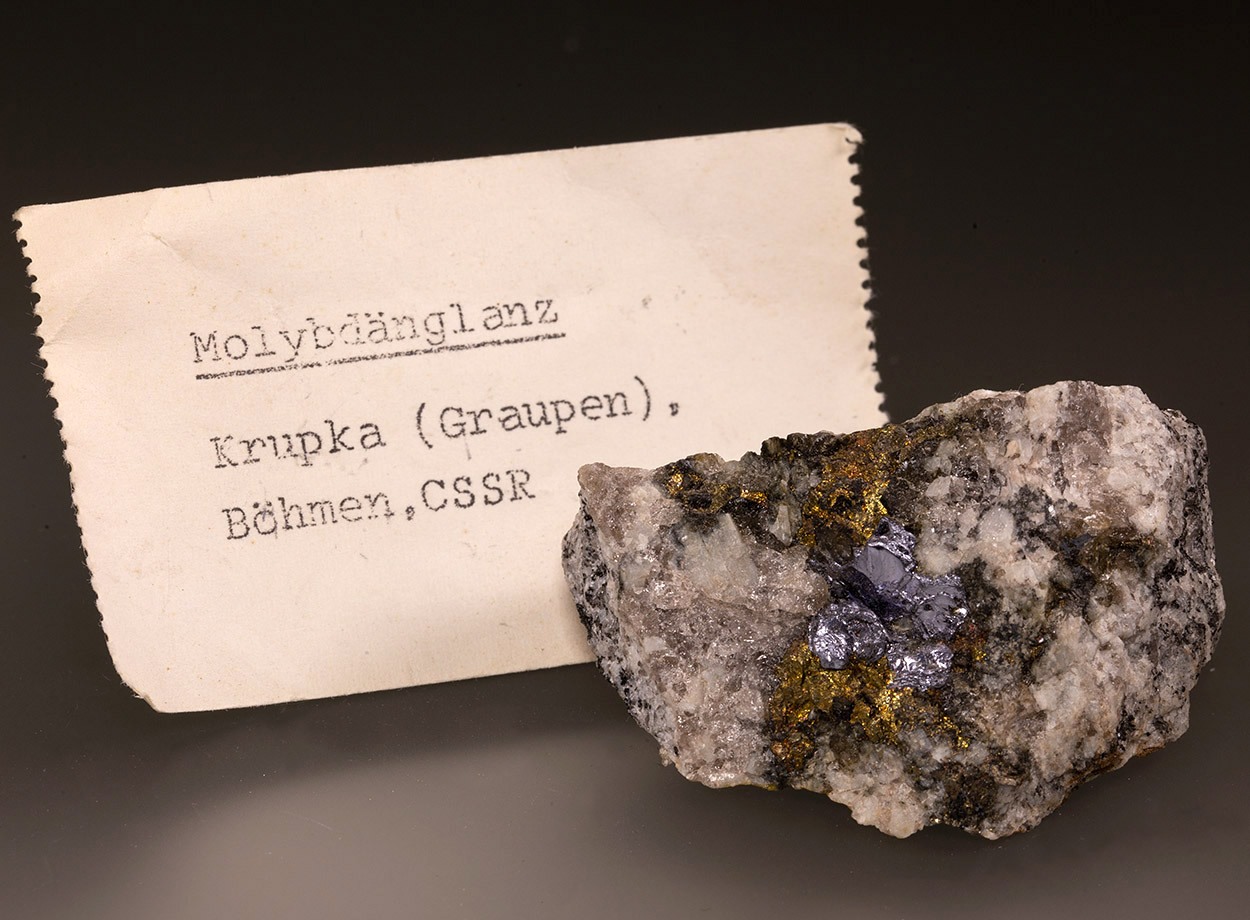 Molybdenite & Chalcopyrite