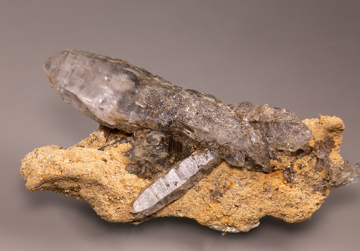 Rutile Var Sagenite & Rock Crystal