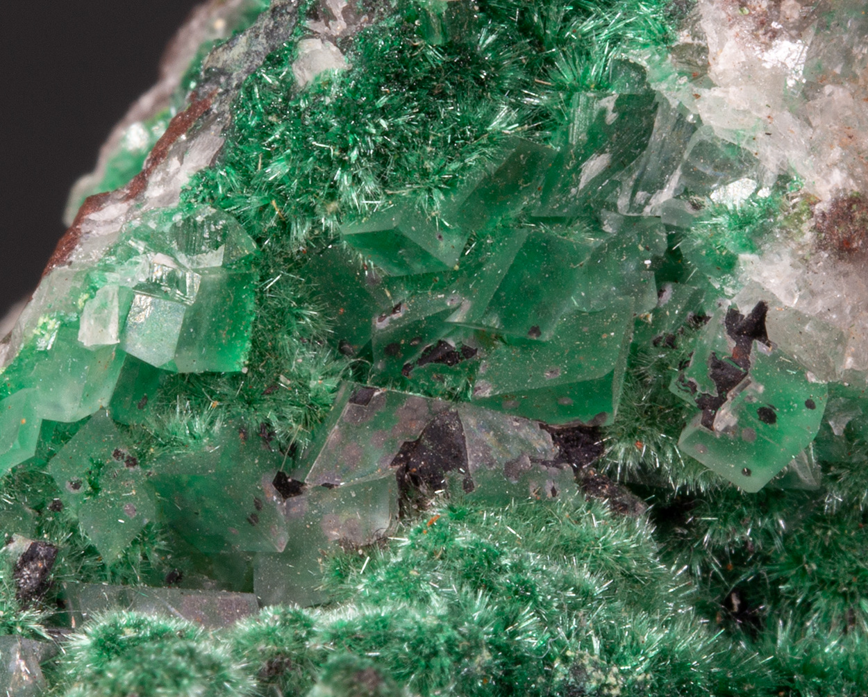 Malachite & Calcite