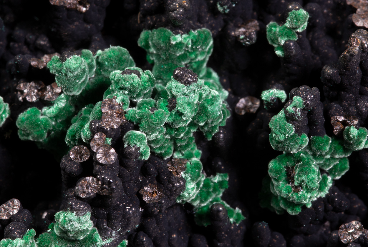 Malachite & Goethite