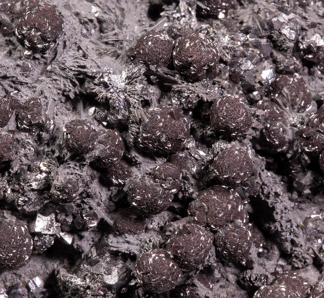 Fizélyite Semseyite Sphärosiderite Sphalerite & Pyrite