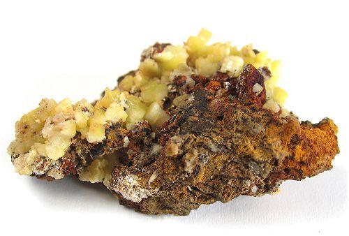 Chrome-Cerussite Cerussite & Dundasite