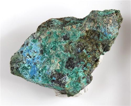 Cyanotrichite With Brochantite