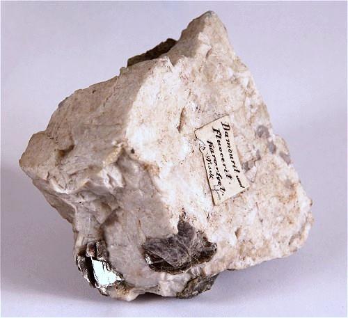 Muscovite Var Damourite With Fluocerite