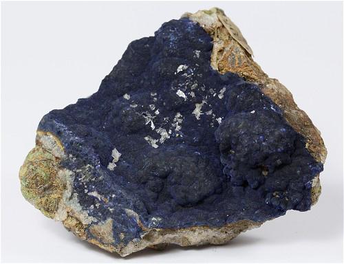 Azurite With Cerussite