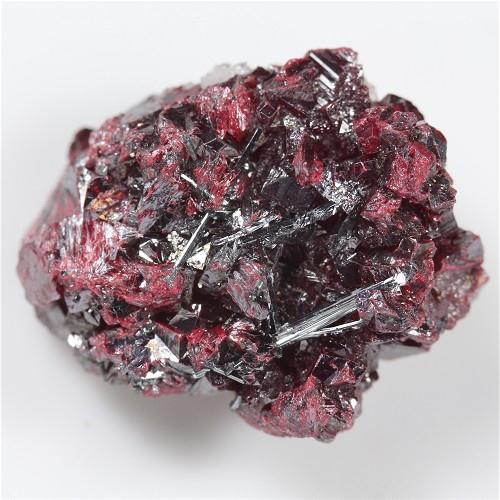 Cinnabar With Stibnite