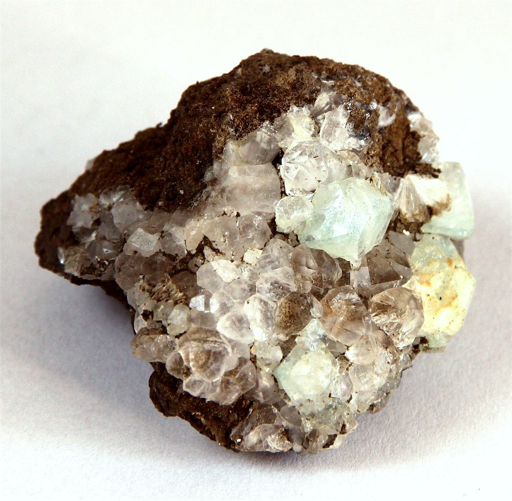 Datolite With Analcime