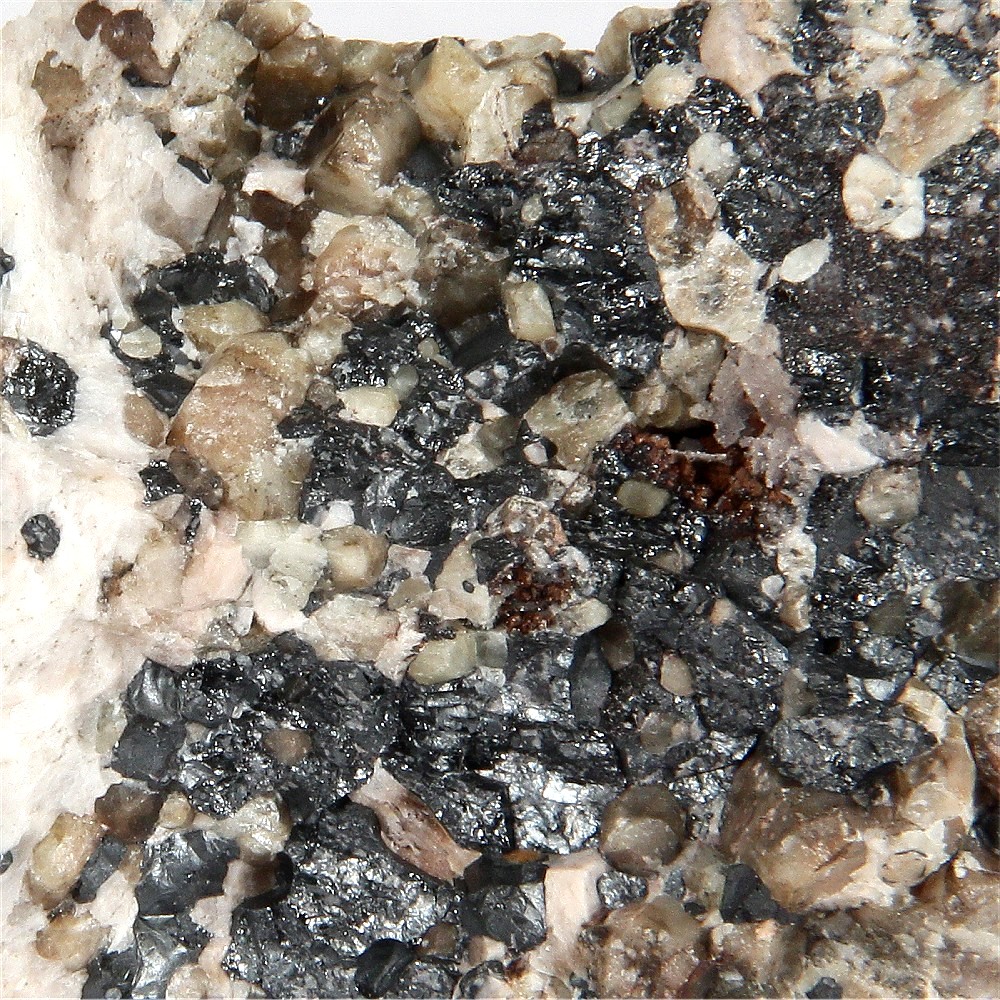 Hetaerolite With Willemite & Franklinite