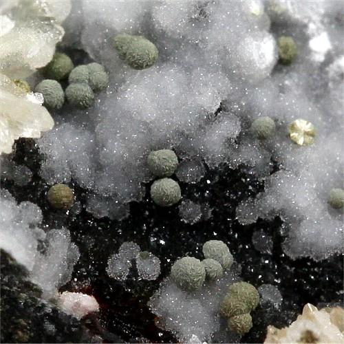 Motukoreaite With Phillipsite & Calcite