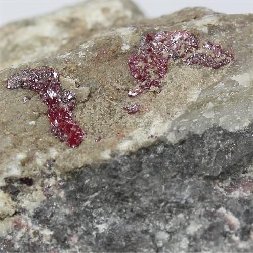 Proustite With Argentite