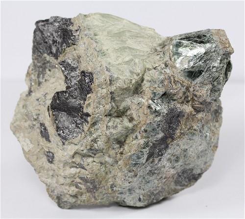 Diopside With Magnetite Arsenopyrite & Chlorite