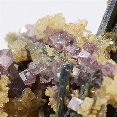 Stibnite With Fluorite & Baryte