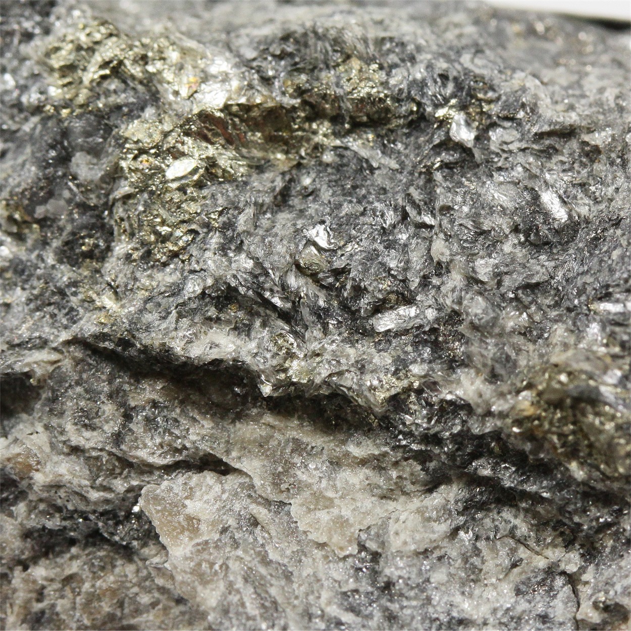 Tellurobismuthite With Chalcopyrite