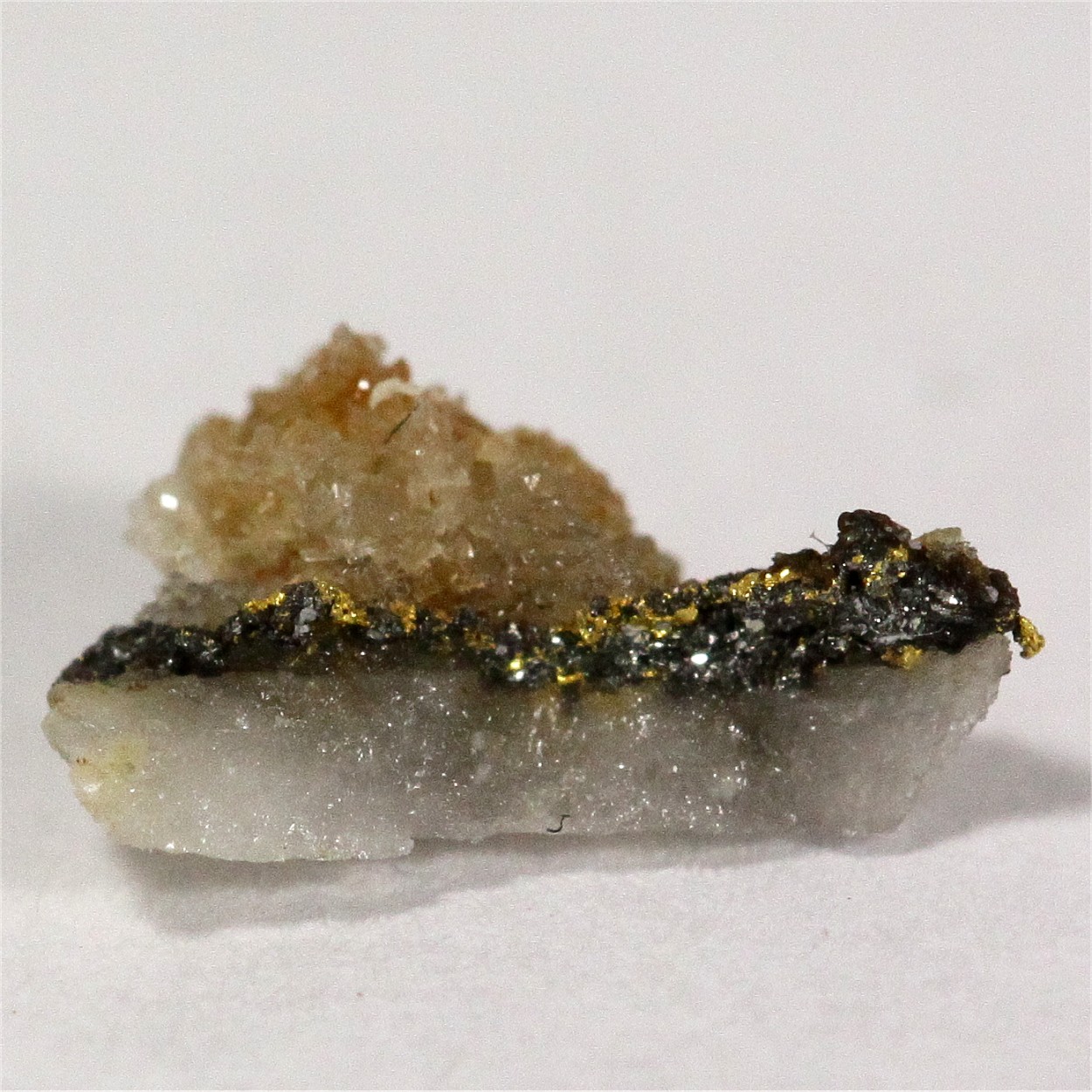 Gold With Tetradymite