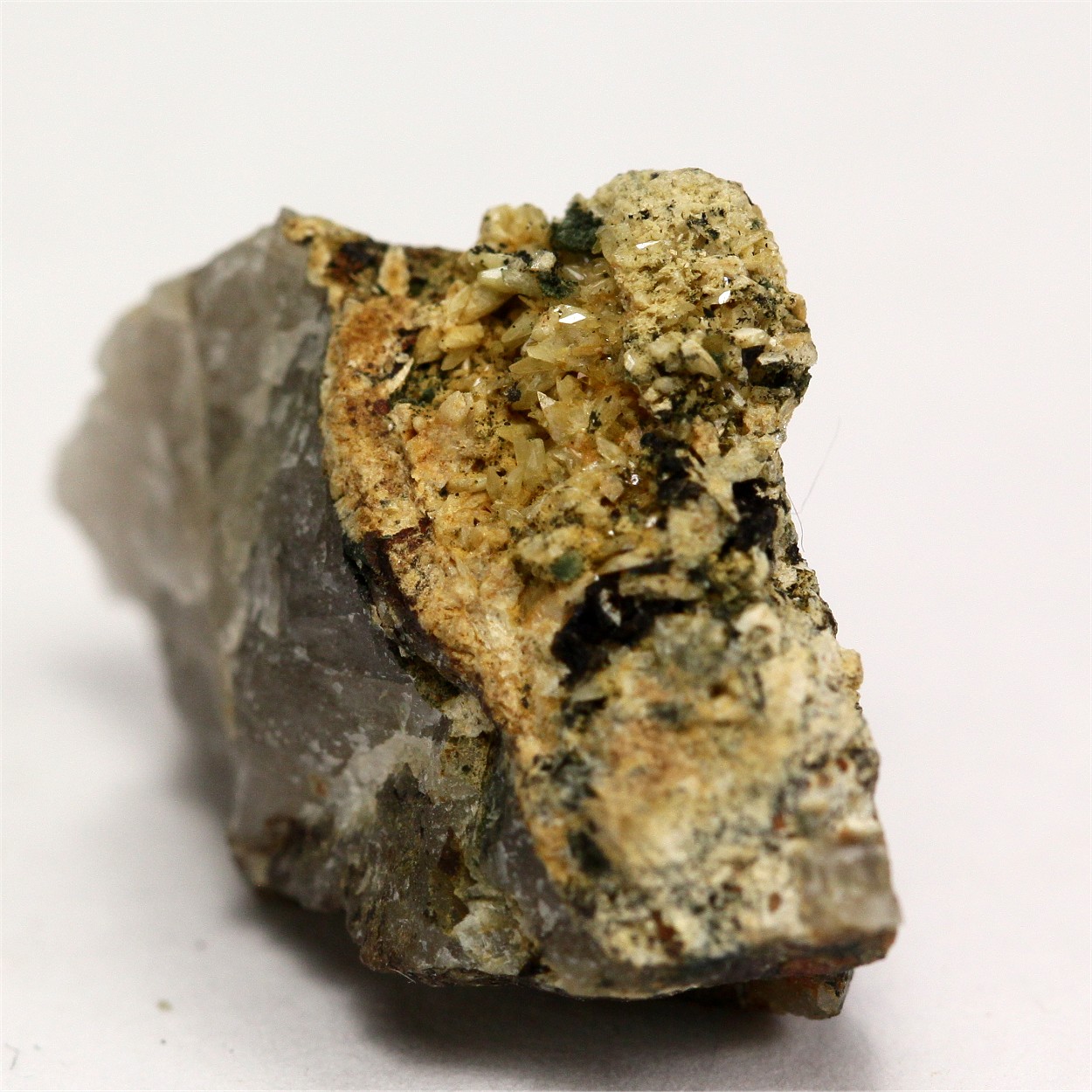 Phosphophyllite With Mitridatite