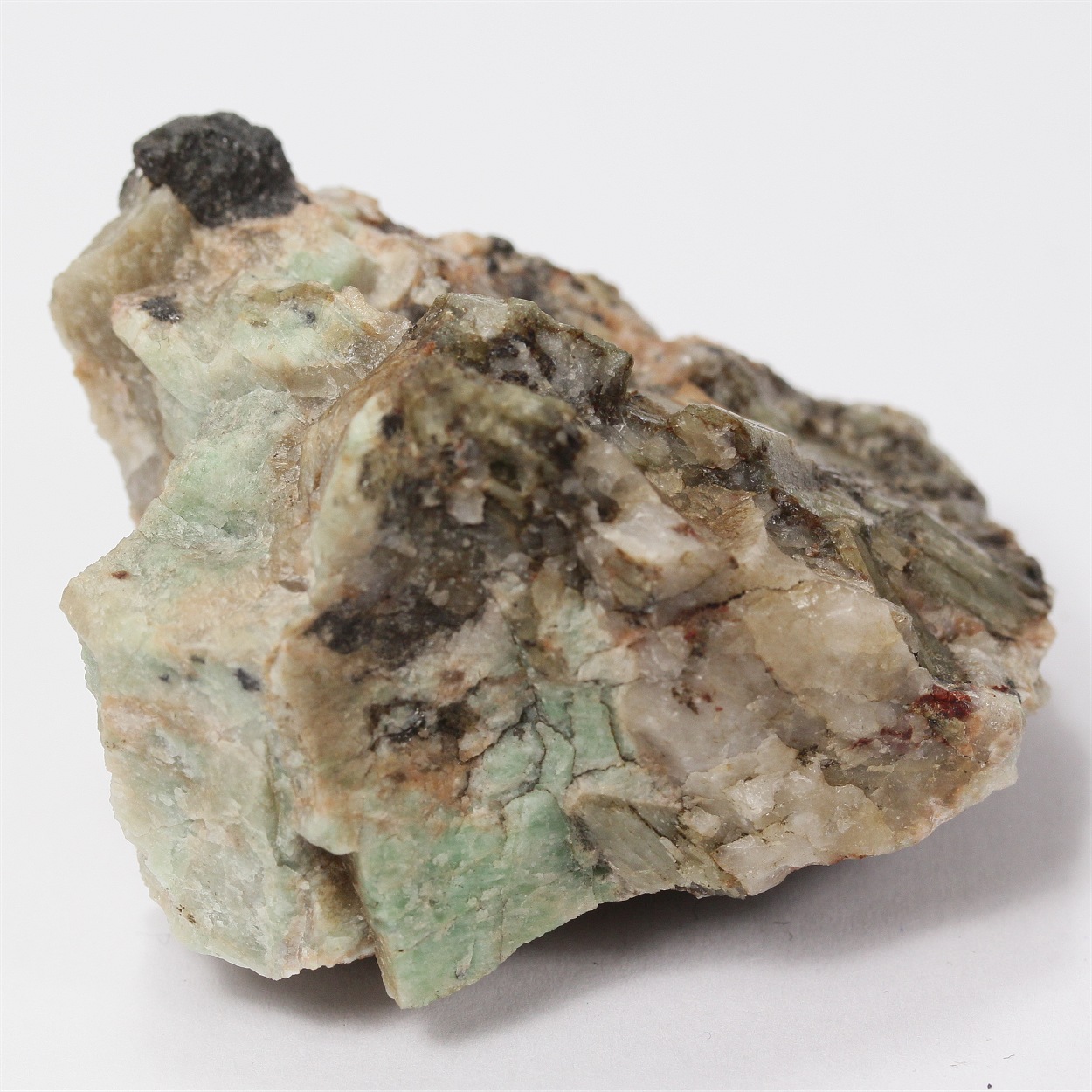 Spodumene With Microcline Var Amazonite