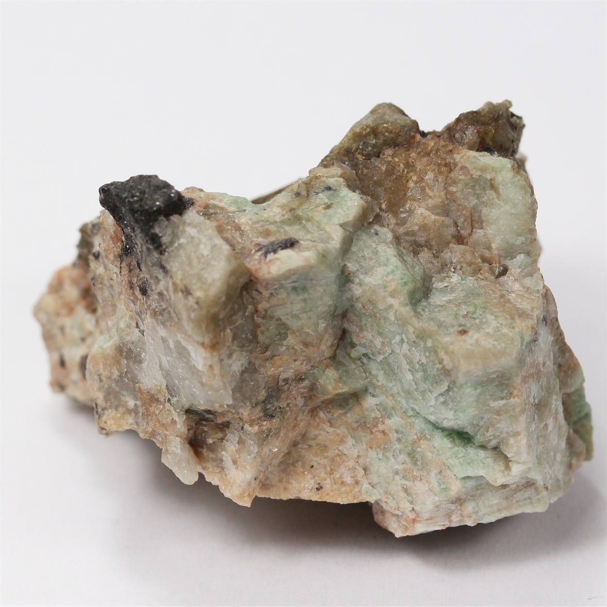 Spodumene With Microcline Var Amazonite