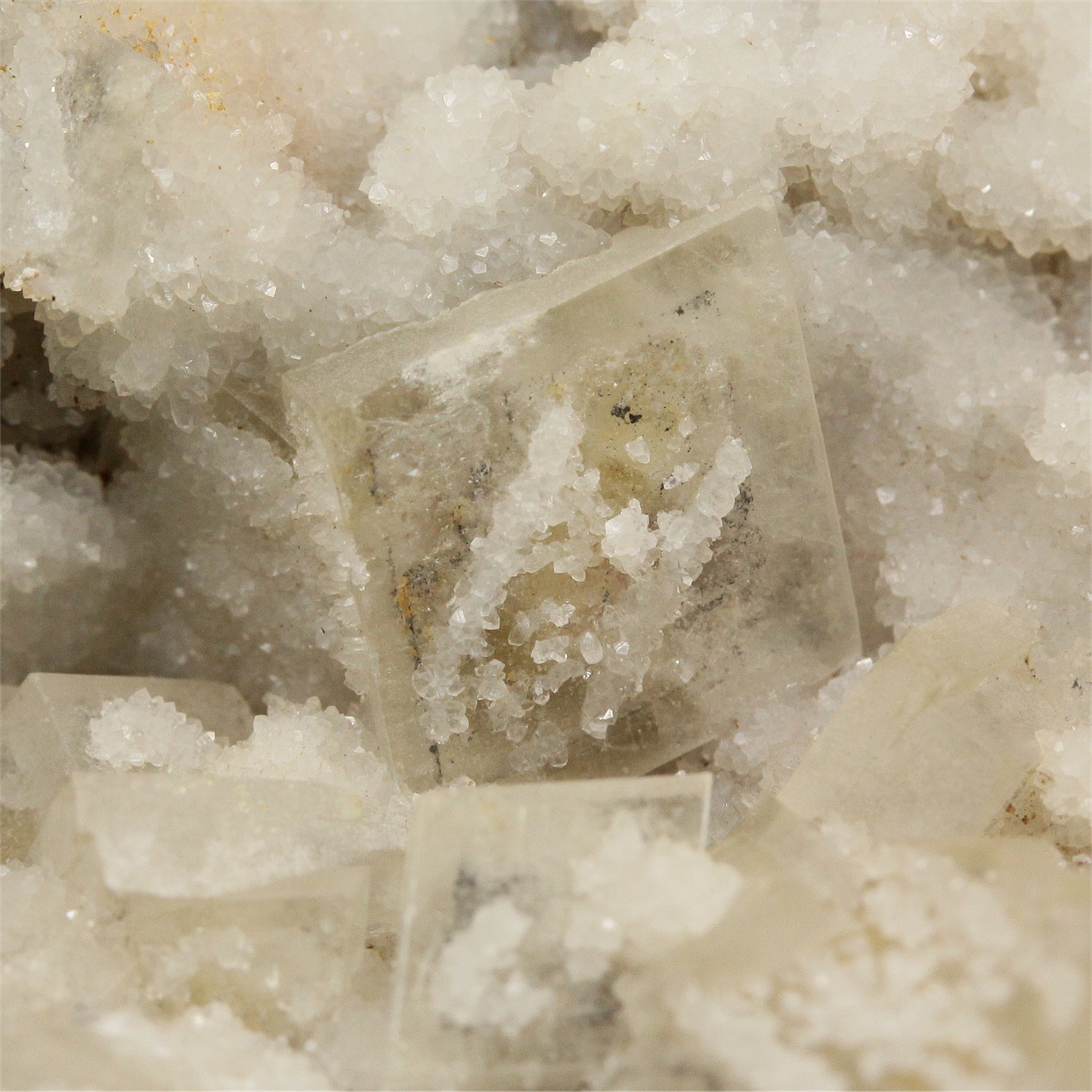 Baryte With Quartz