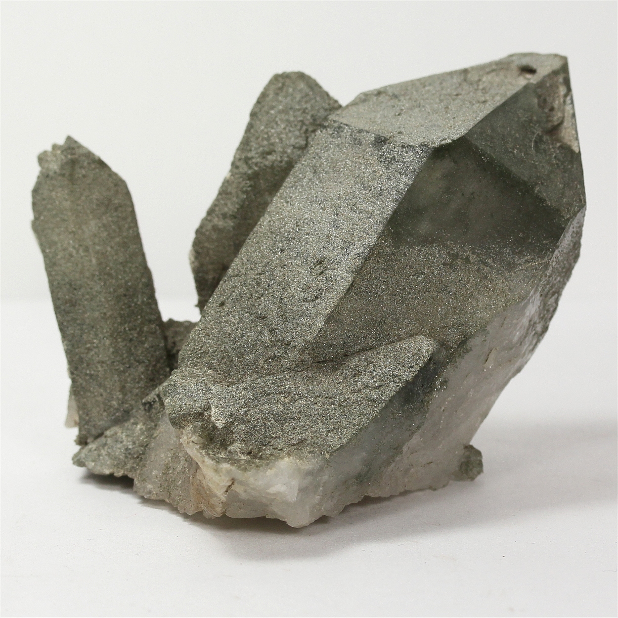 Rock Crystal With Chlorite