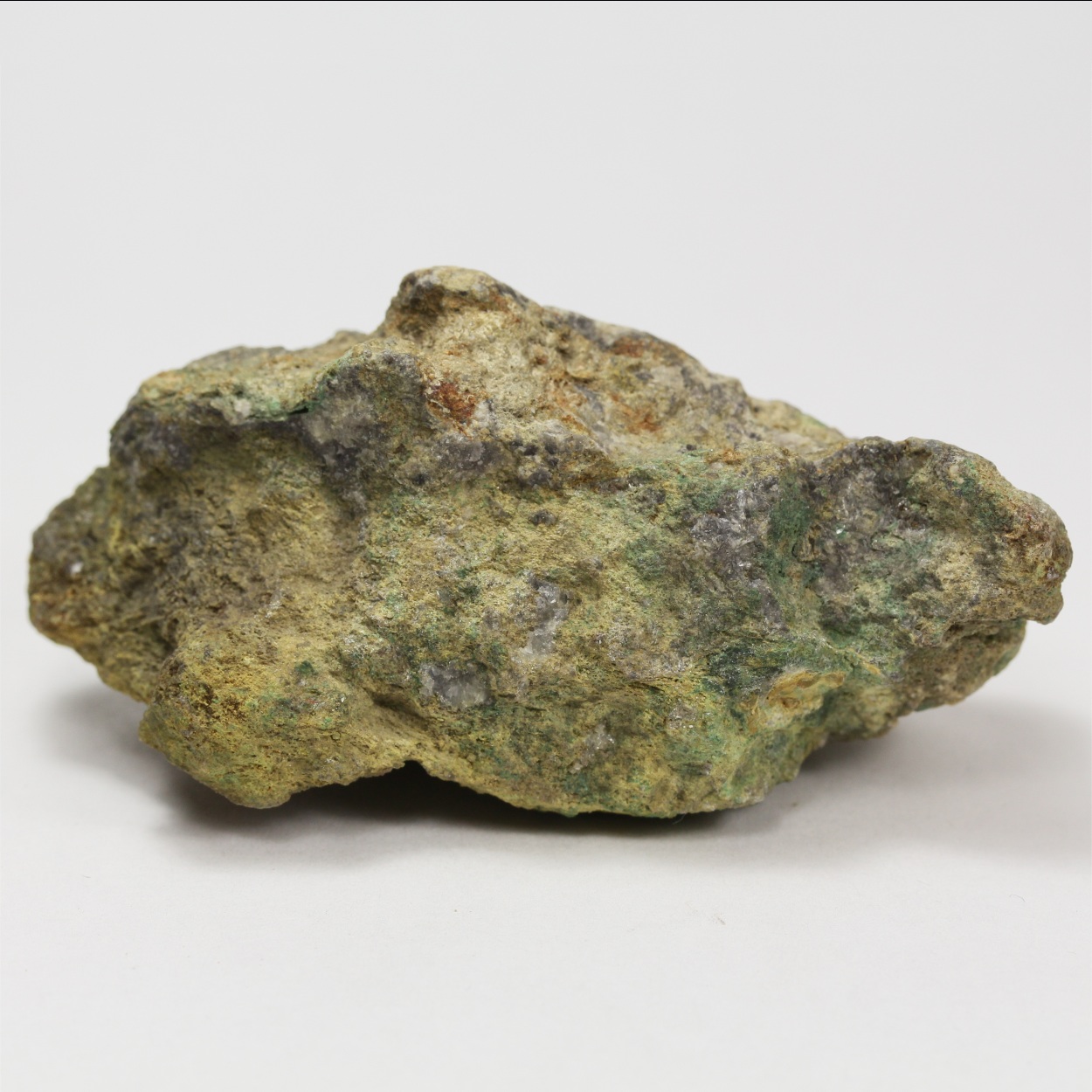 Chlorargyrite With Malachite