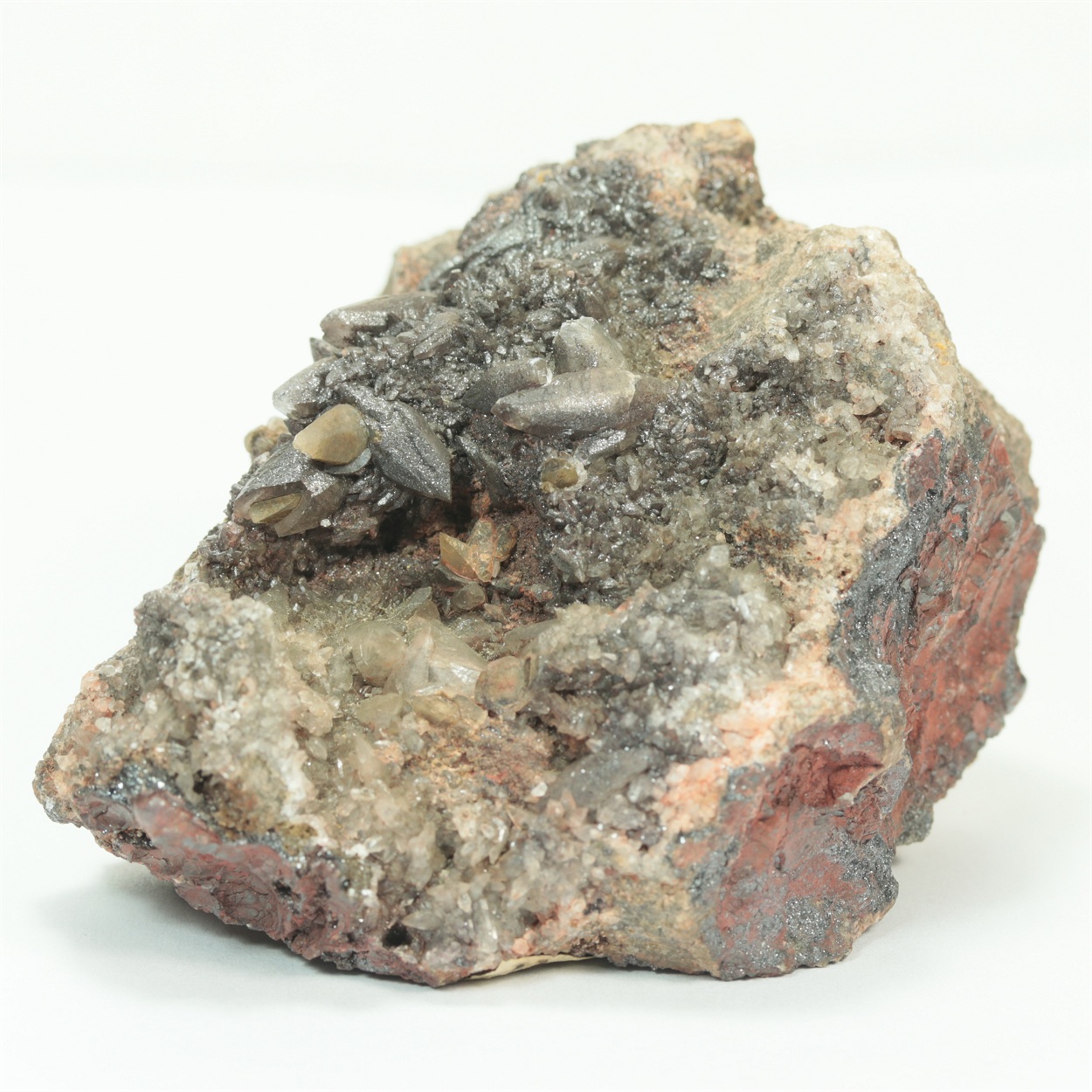 Calcite With Hematite Var Rother Eisenrahm