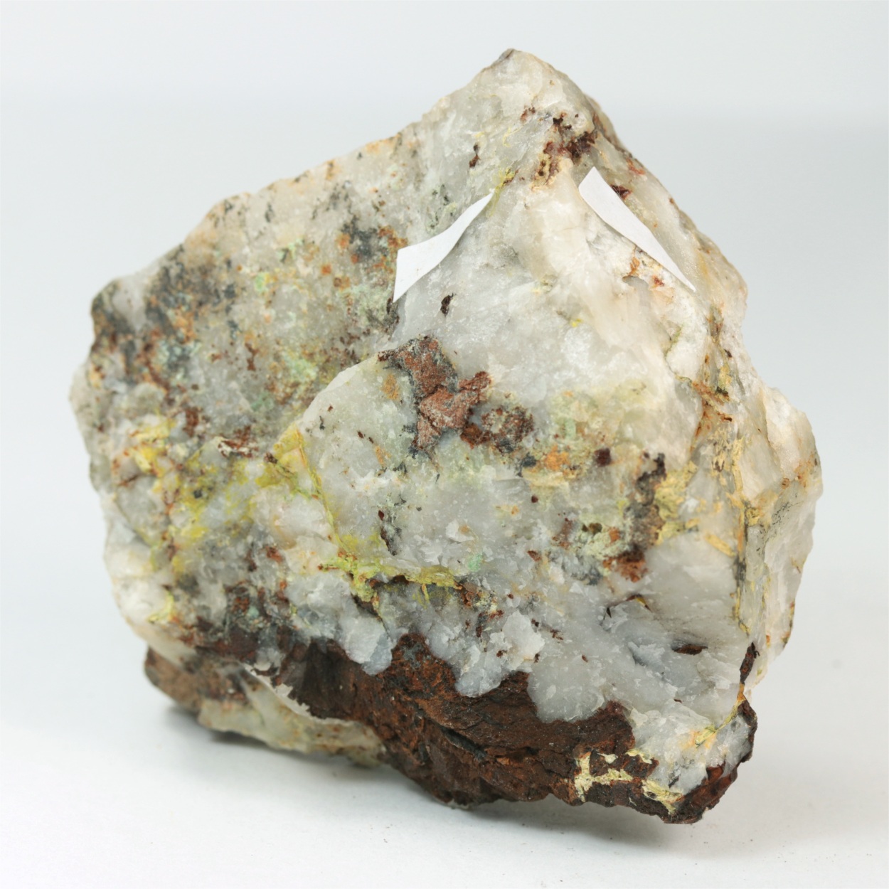 Gold With Aikinite & Bismutite Psm Aikinite