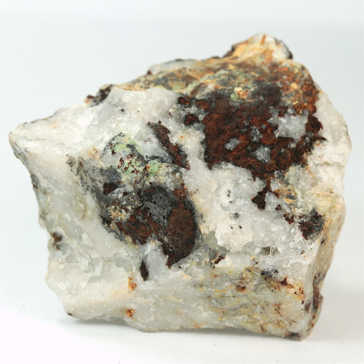 Gold With Aikinite & Bismutite Psm Aikinite