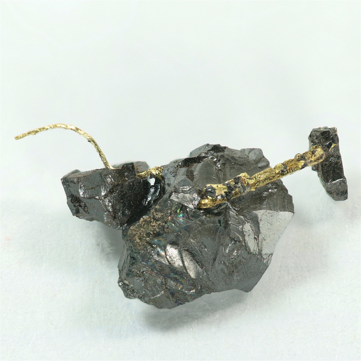 Gold With Sphalerite