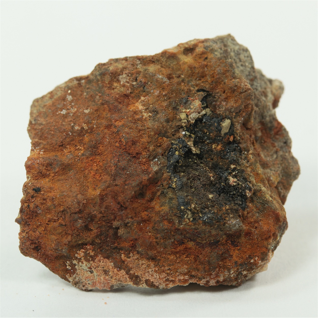 Gold With Uraninite Var Pitchblende