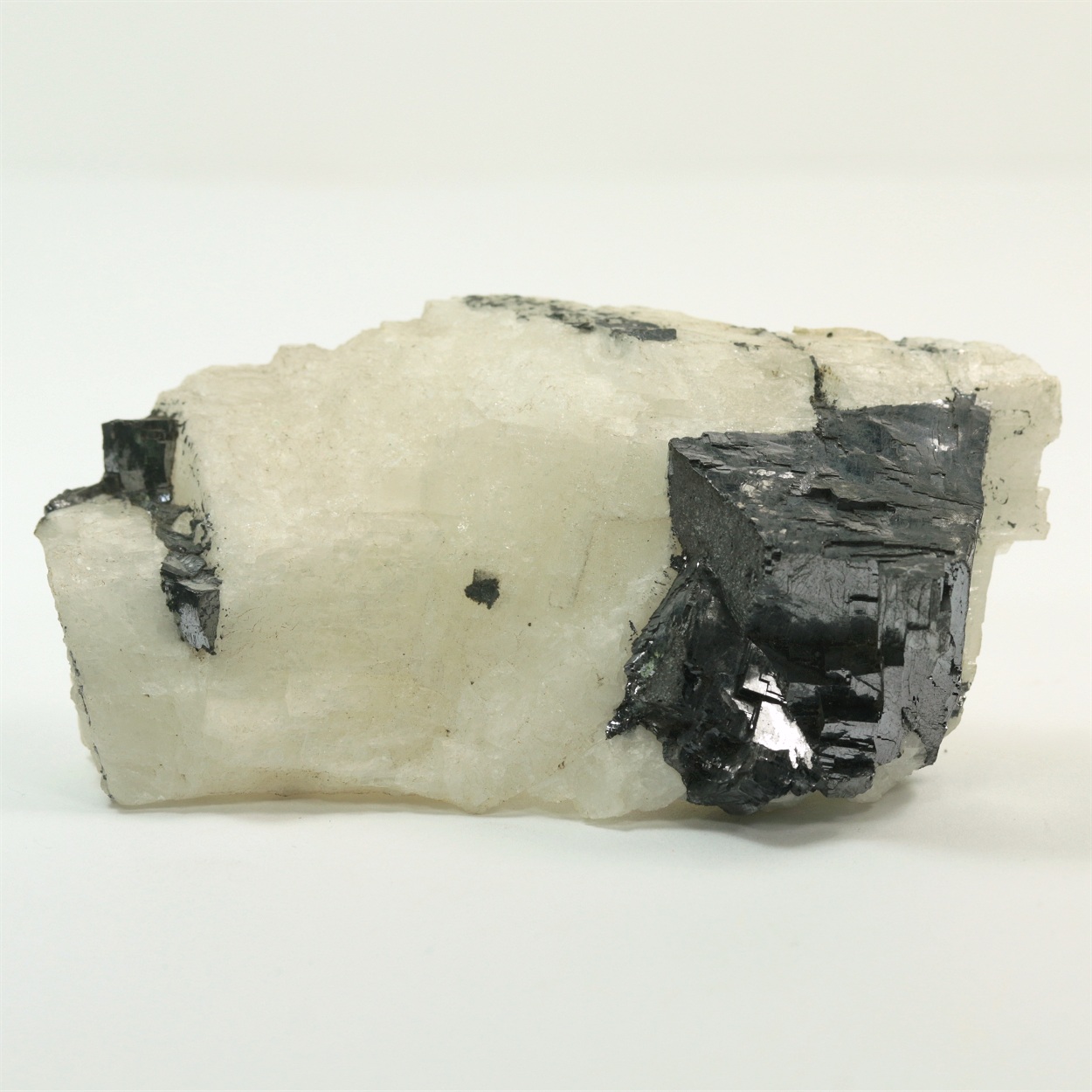 Galena with Calcite