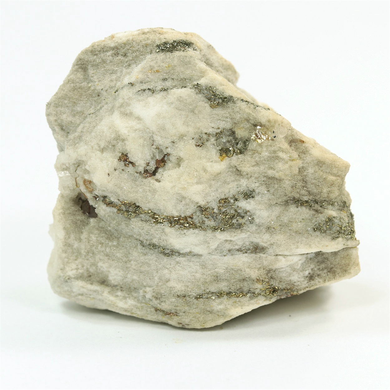 Dolomite With Pyrite & Sphalerite