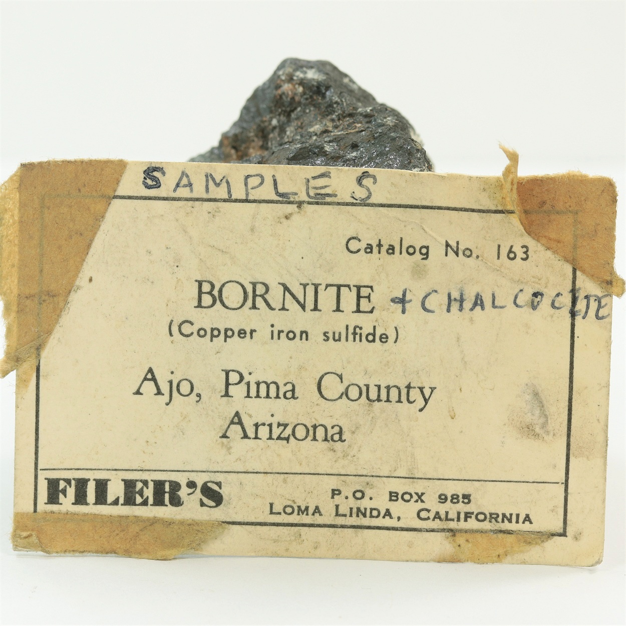 Bornite With Chalcocite