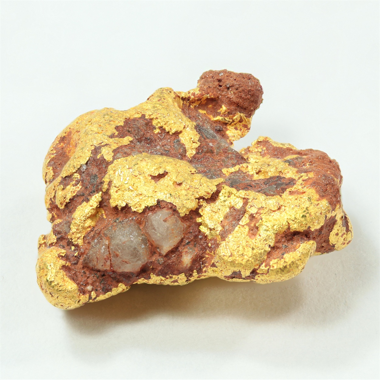 Gold With Limonite