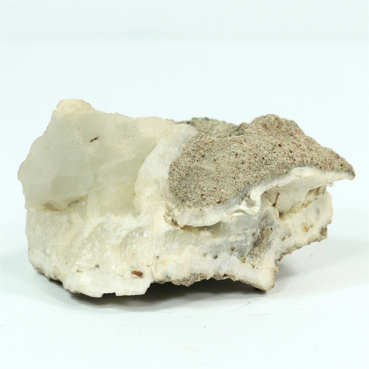 Aluminite With Calcite