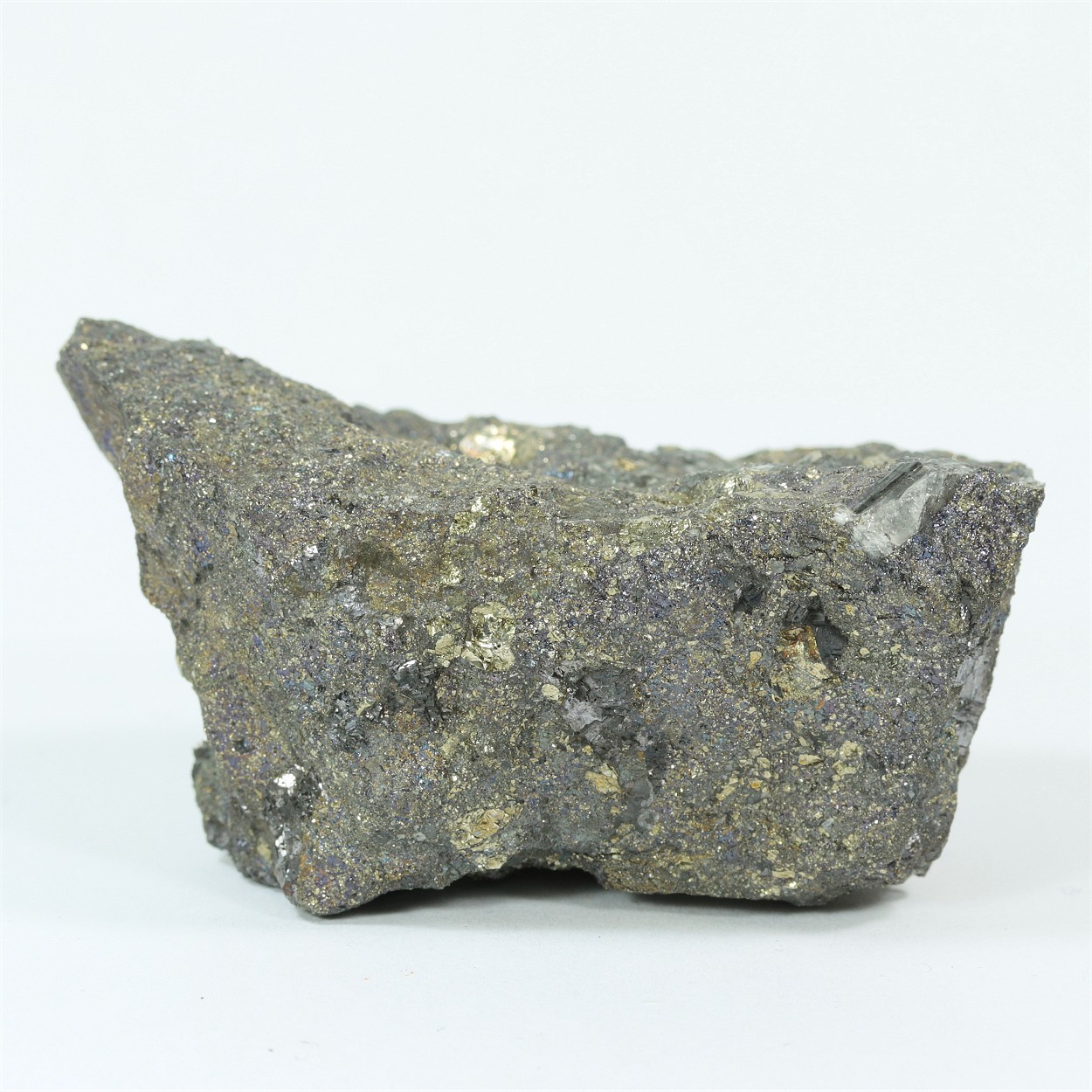 Chalcopyrite With Bornite & Galena & Sphalerite