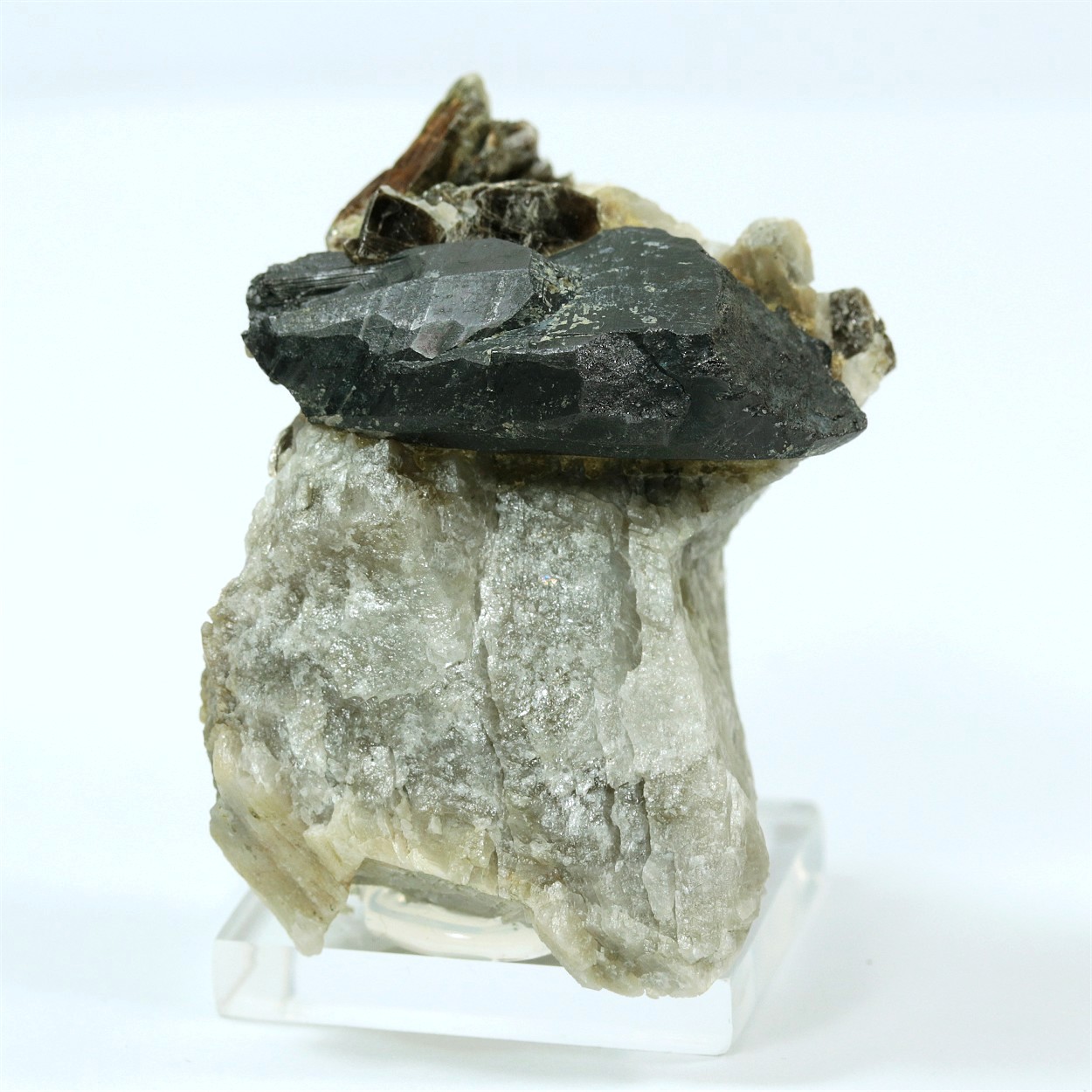 Columbite With Feldspar & Mica