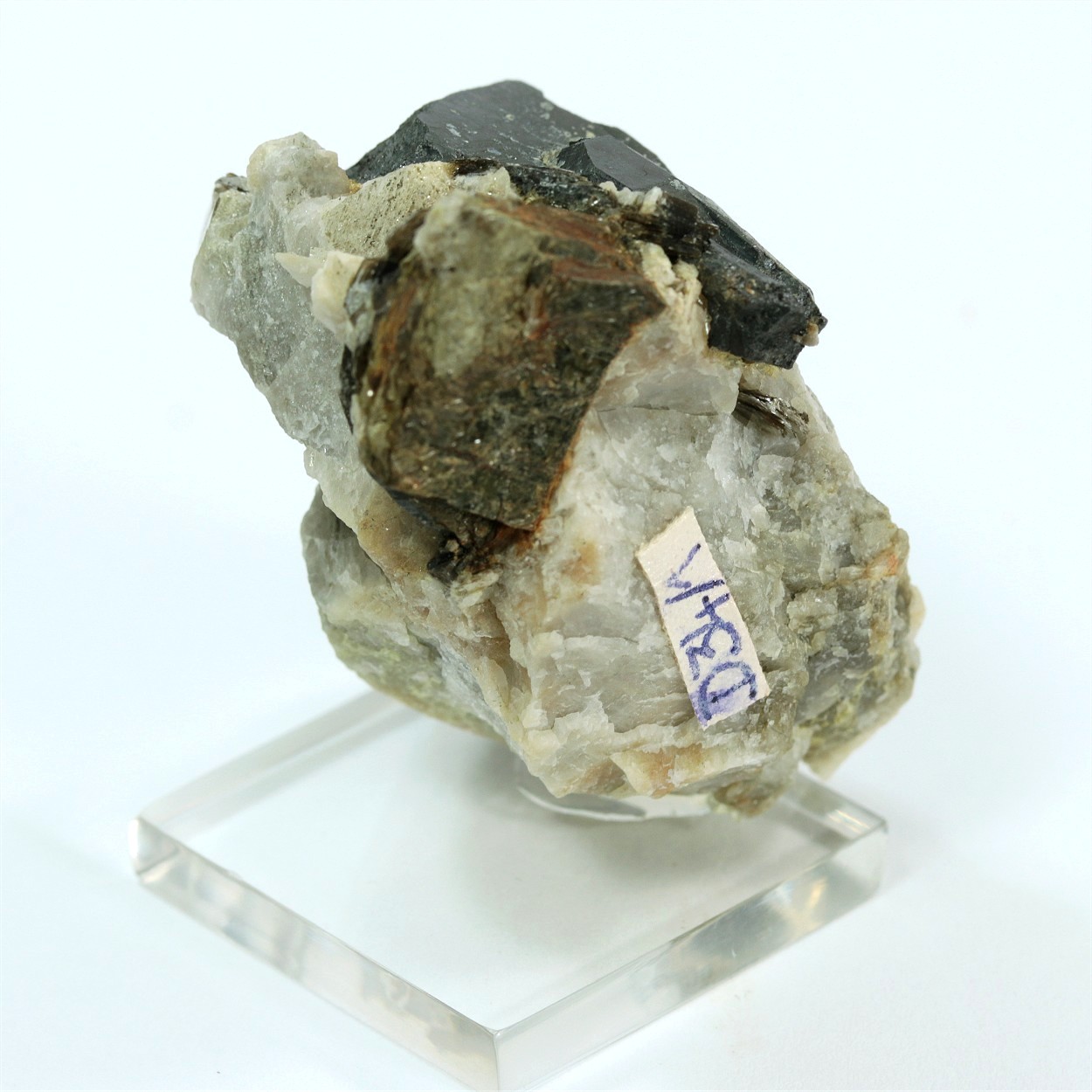 Columbite With Feldspar & Mica