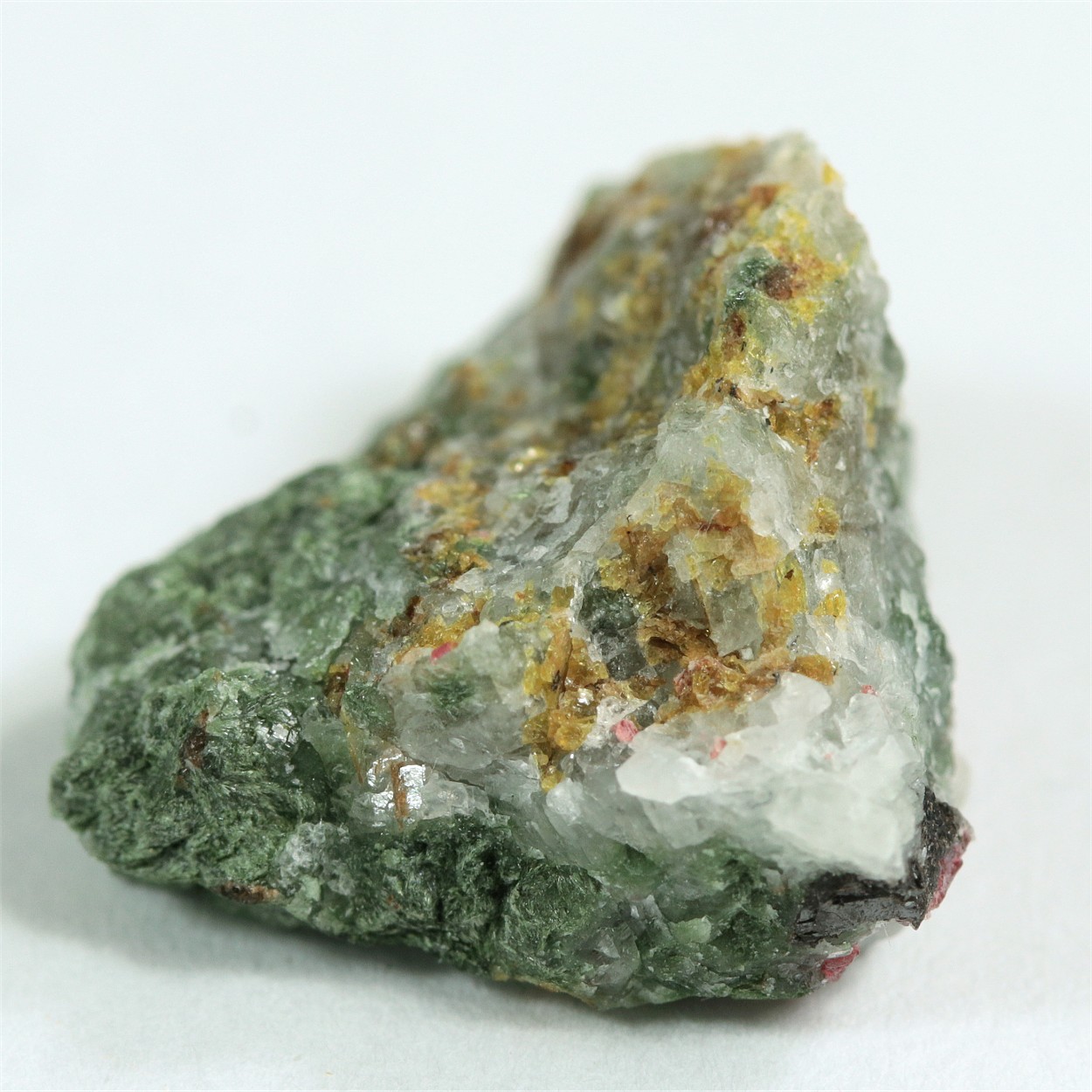 Kazakovite With Villiaumite & Hornblende