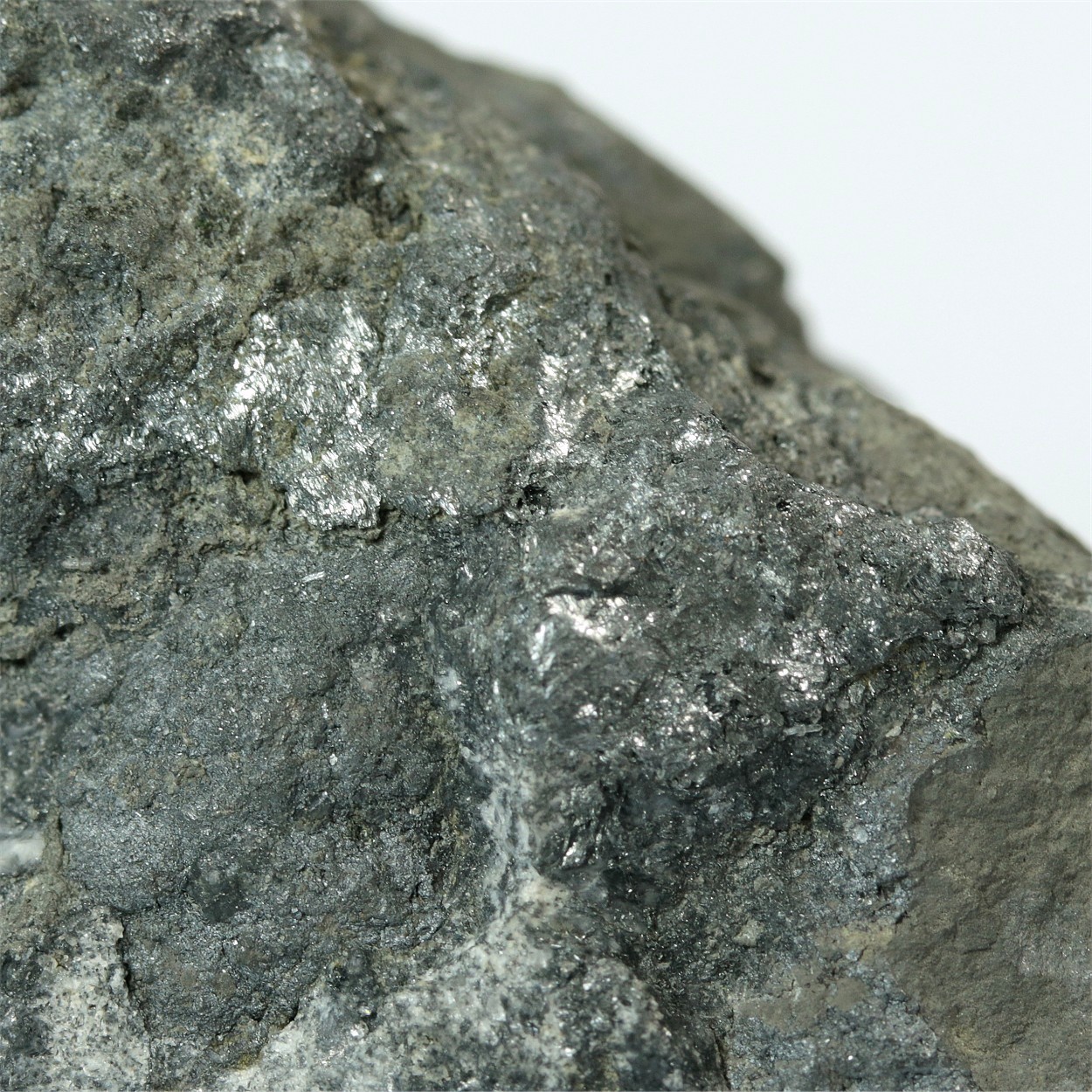 Native Antimony With Stibnite