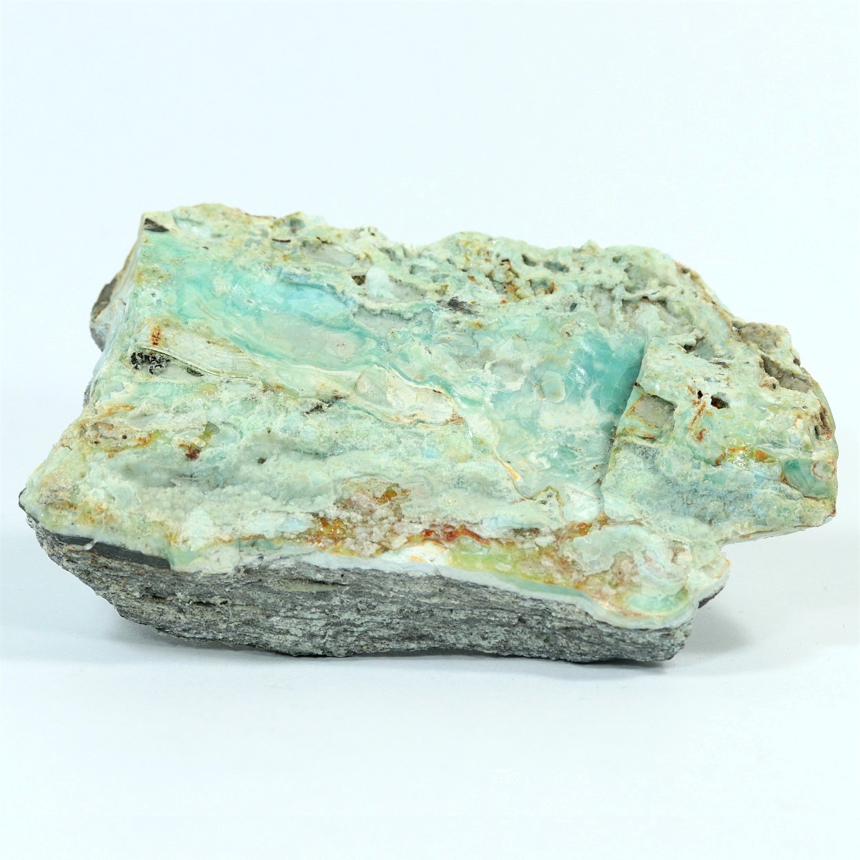 Allophane Var Schrötterite With Variscite