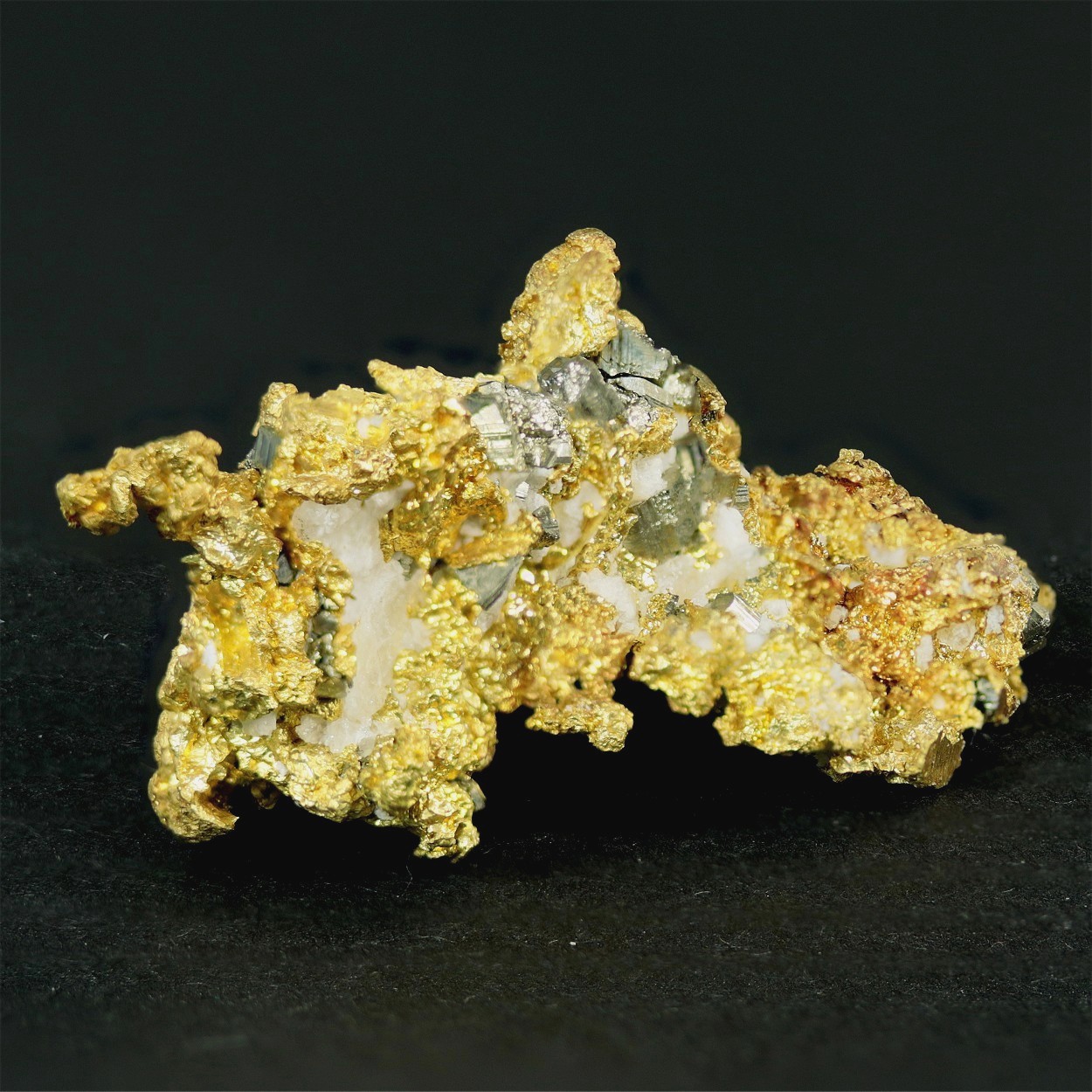 Gold With Pyrite