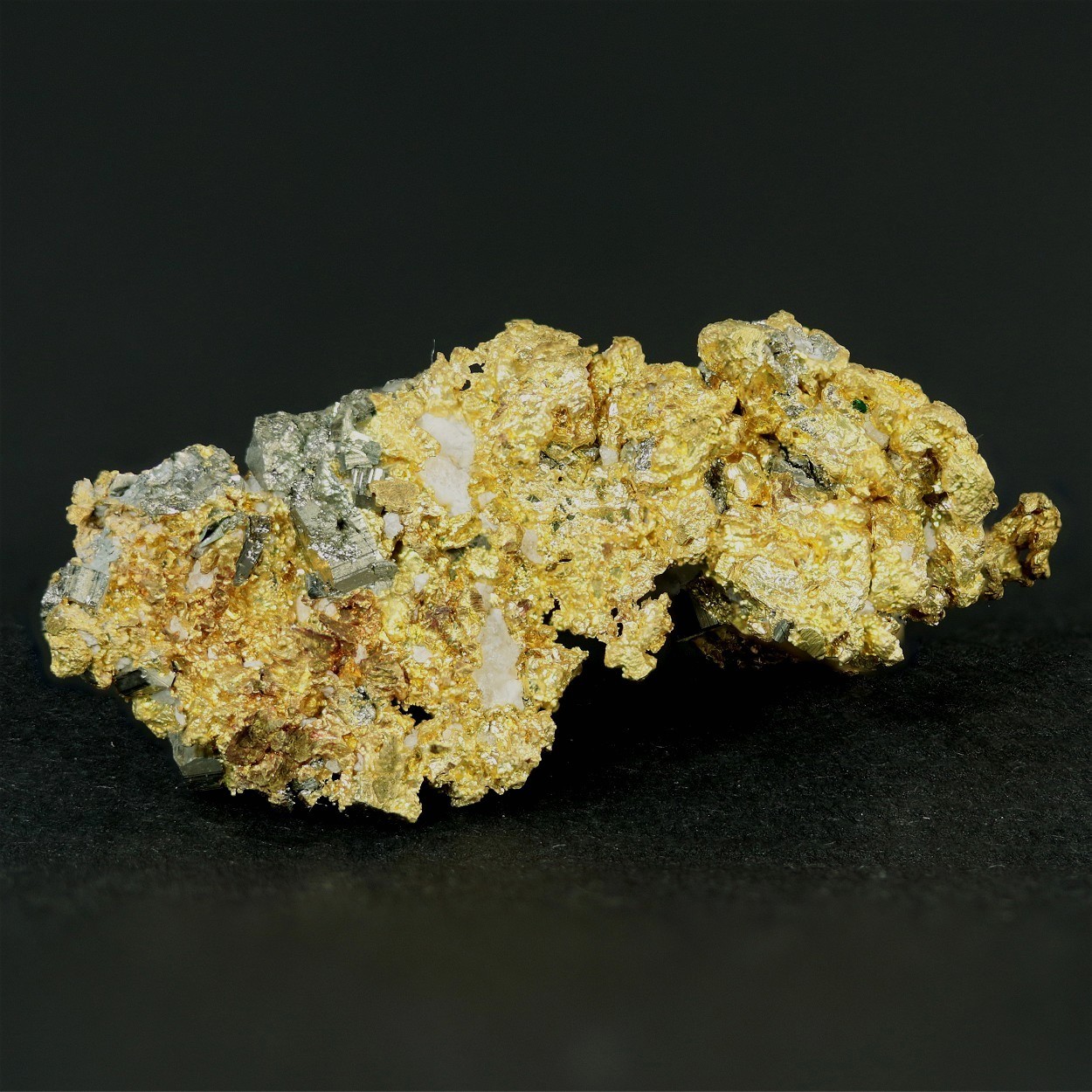 Gold With Pyrite