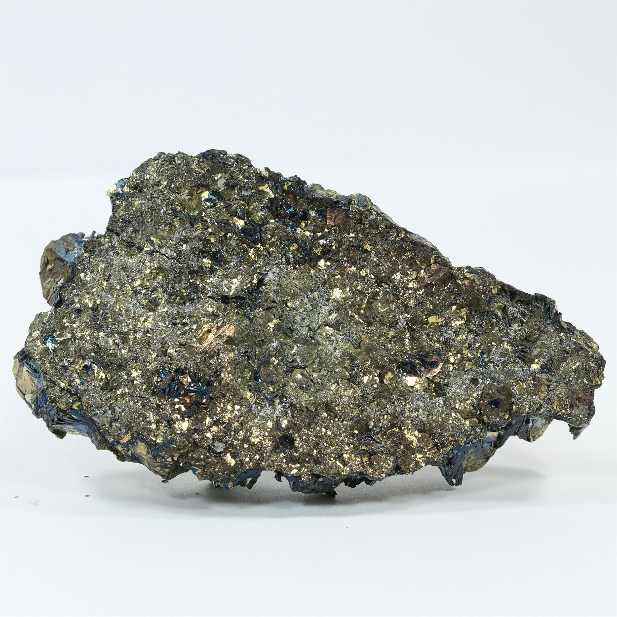 Covellite With Pyrite