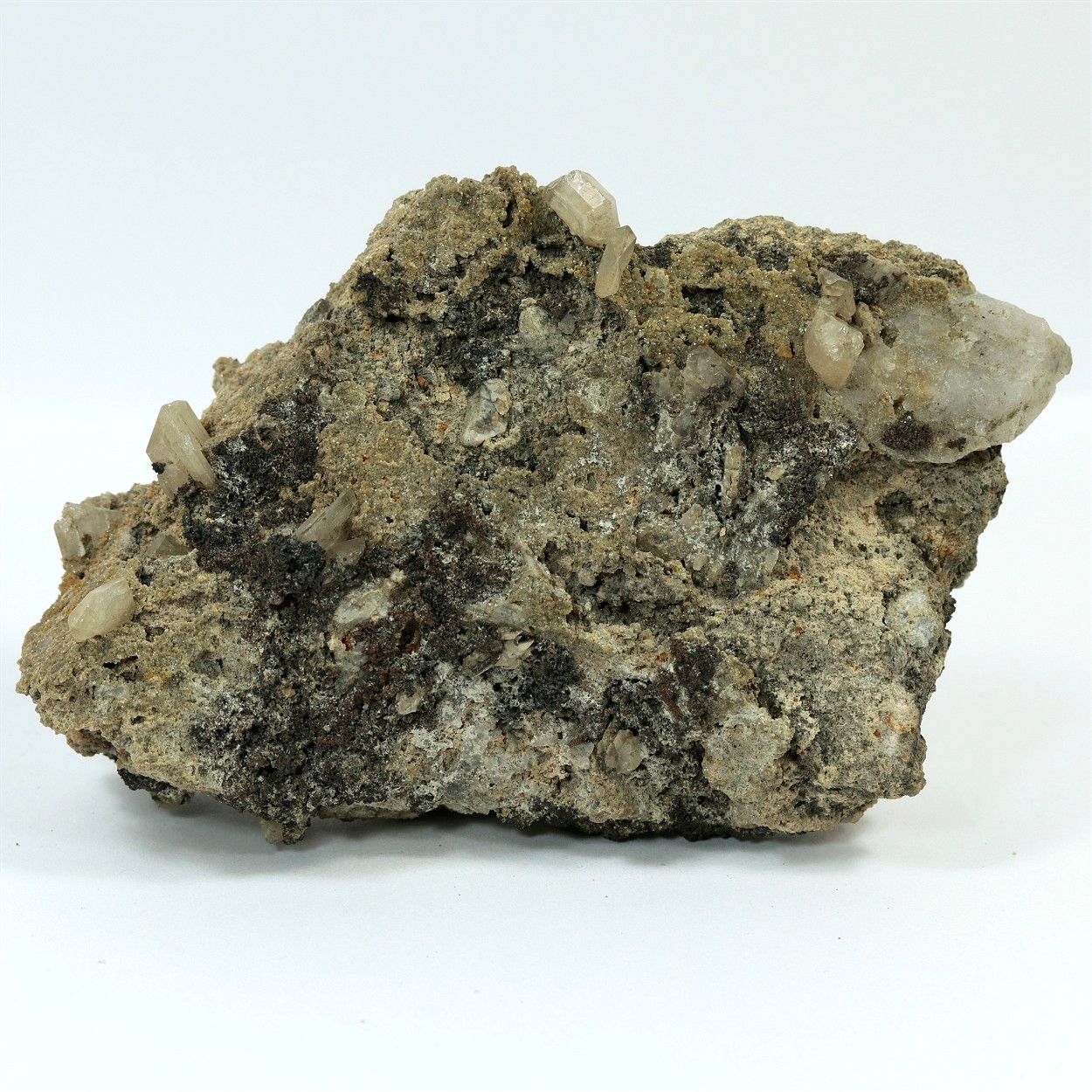 Cerussite With Native Copper
