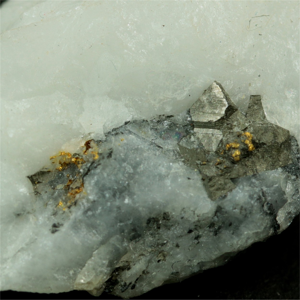 Gold With Arsenopyrite