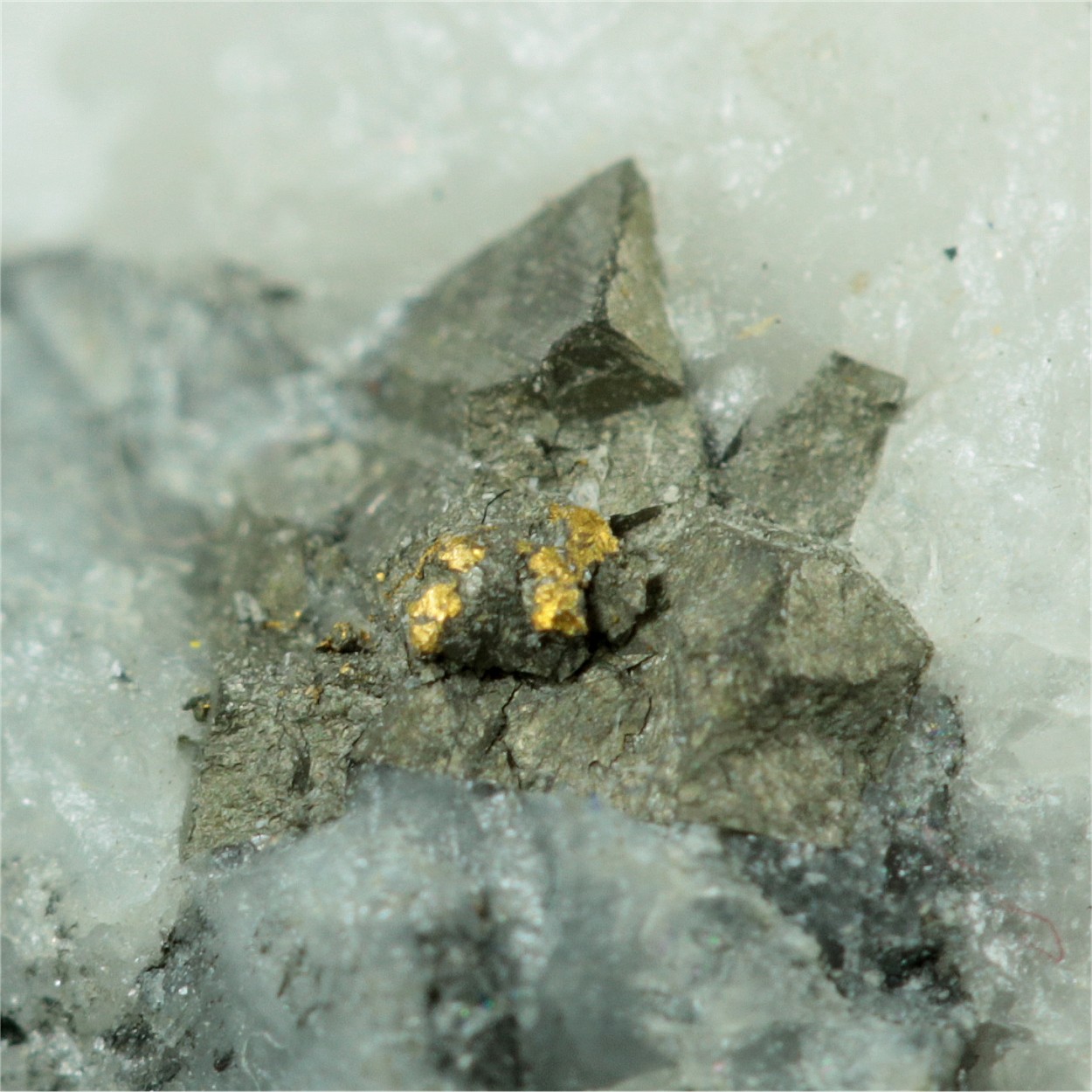 Gold With Arsenopyrite