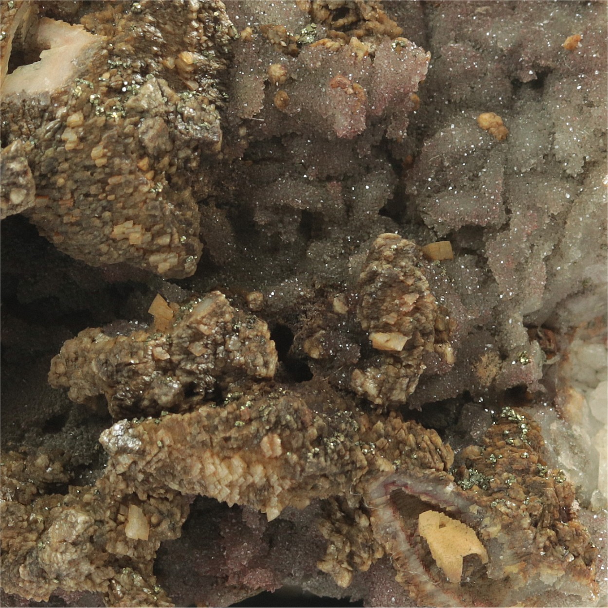 Siderite Psm Calcite With Quartz