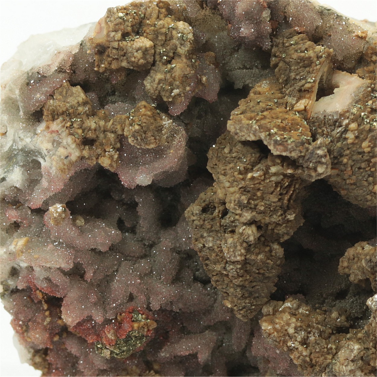 Siderite Psm Calcite With Quartz