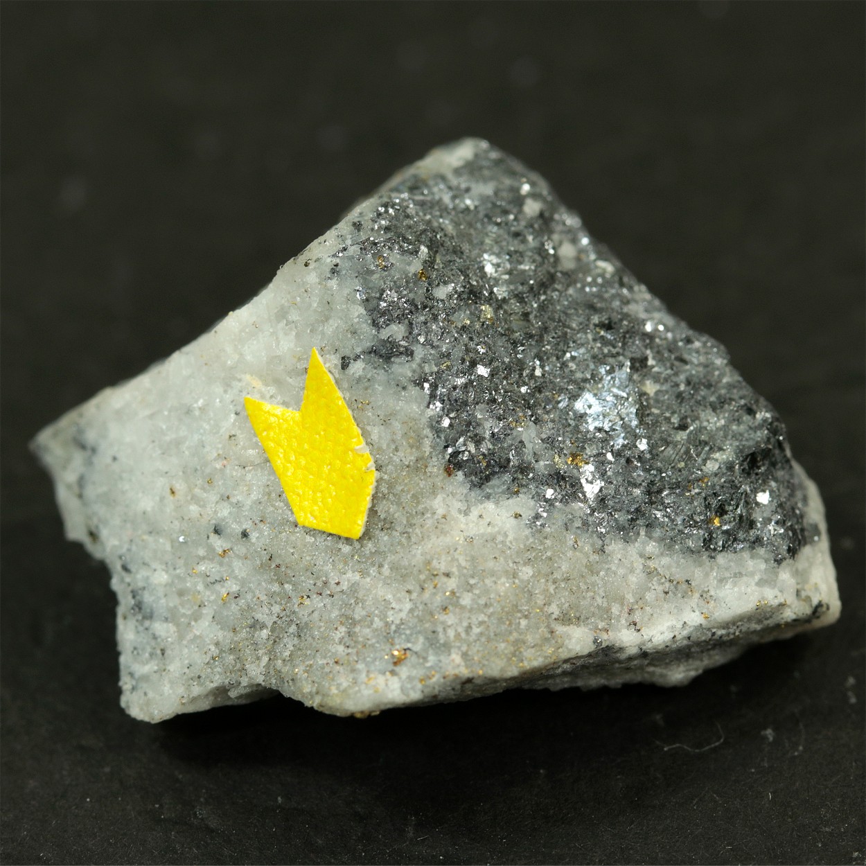 Gold With Galena