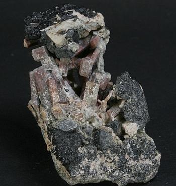 Nepheline With Schorlomite